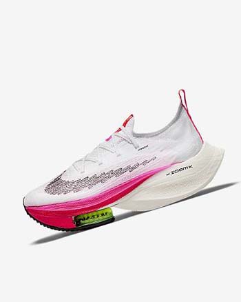 Nike Air Zoom Alphafly NEXT% Flyknit Blancos Negros Negros Negros | MX 4759